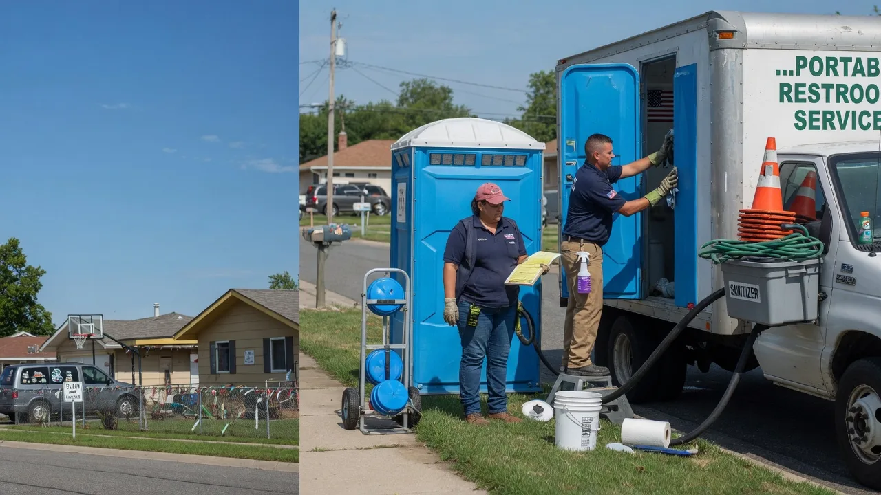 Portable Toilet Rental in Rogers, ND near me
